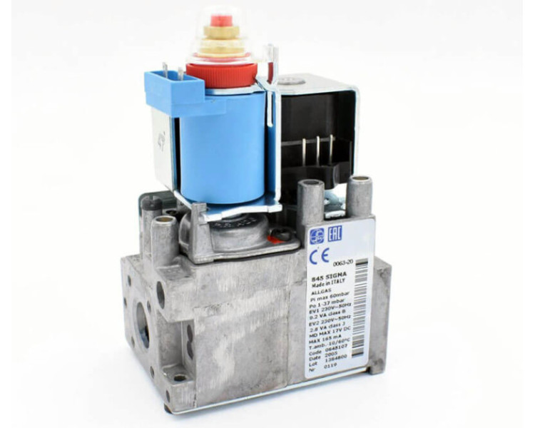 Газовый клапан Sit 845 для котлов Ariston арт. 65104254