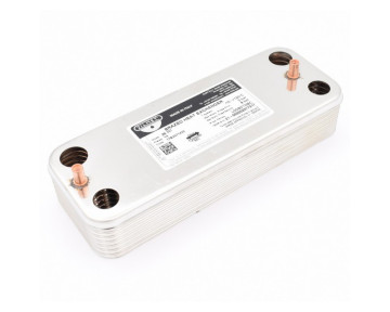 Теплообменник вторичный  для котлов Bosch GAZ 3000 - 14пл арт. 8705406287