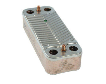 Теплообменник вторичный (ГВС) ZILMET - для газового котла VIESSMANN WH1B 12 ПЛ. арт. 7825533 