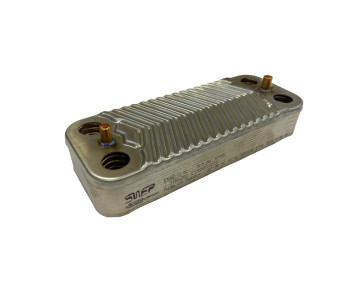 Теплообменник вторичный (ГВС) SWEP  12 ПЛ. для газового котла IMMERGAS MINI 24 3E арт. 3.021692